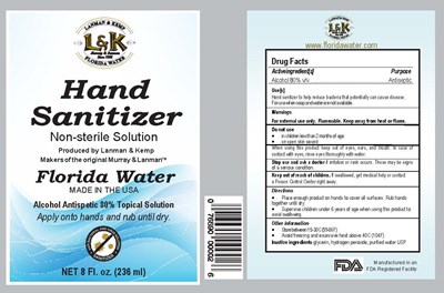 L&amp;k Hand Sanitizer Label (8 Oz Hand Sanitizer Label W Fda Final)